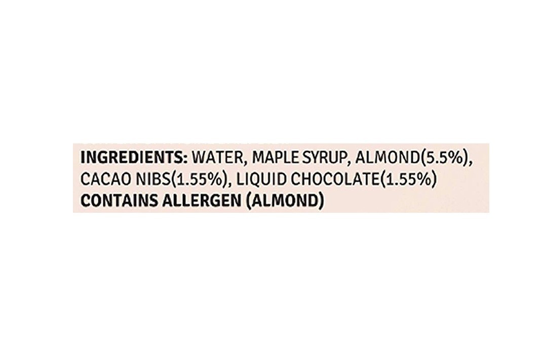 Raw Pressery Almonds Milk Cacao    Tetra Pack  1 litre